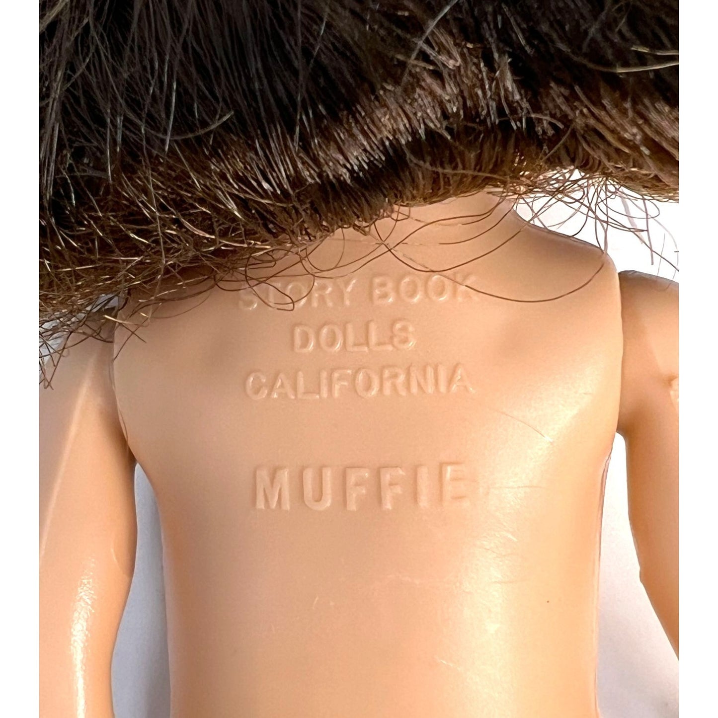 Muffie Doll Vintage 1950's Nancy Ann Storybook Strung Brunette California W/ Box