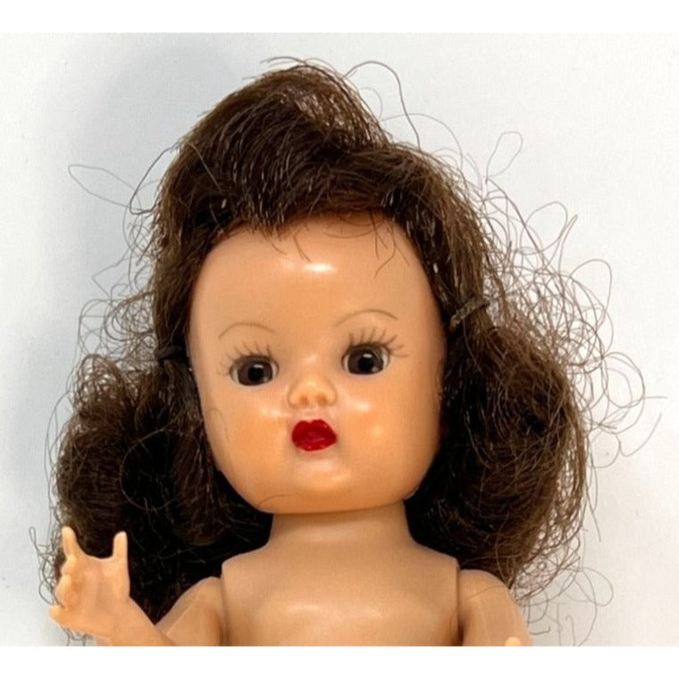 Muffie Doll Vintage 1950's Nancy Ann Storybook Strung Brunette California W/ Box