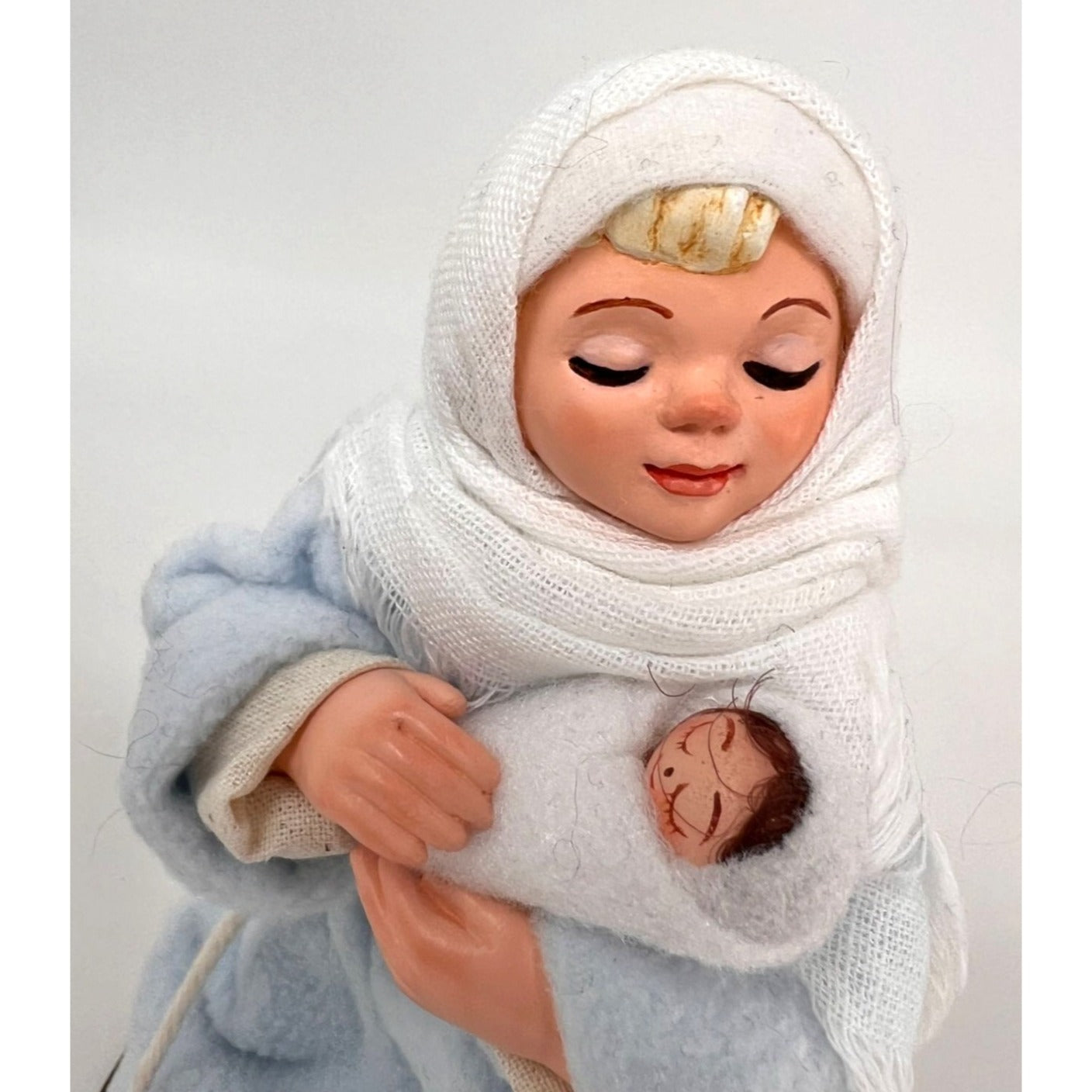 VERY RARE Simpich Character Doll Pageant Nativity COMPLETE SET Mary Joseph Angel